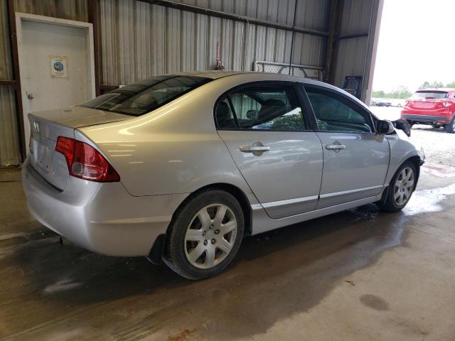 1HGFA16508L108243 - 2008 HONDA CIVIC LX SILVER photo 3