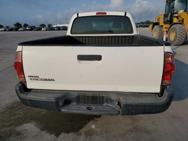 5TFTX4CN6FX060498 - 2015 TOYOTA TACOMA ACCESS CAB WHITE photo 6