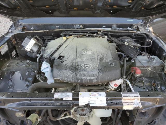 5TFJU4GN0FX068655 - 2015 TOYOTA TACOMA DOUBLE CAB PRERUNNER GRAY photo 11