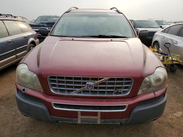 YV1CZ852551195570 - 2005 VOLVO XC90 V8 MAROON photo 5