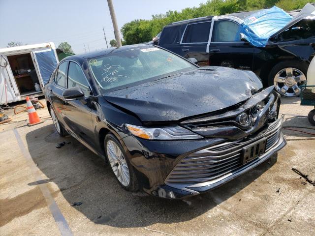 4T1FZ1AKXLU045073 - 2020 TOYOTA CAMRY XLE BLACK photo 4