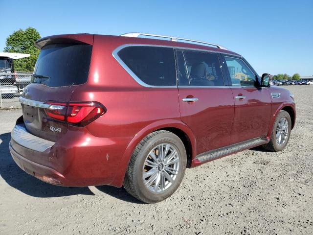 JN8AZ2AF2M9721144 - 2021 INFINITI QX80 LUXE BURGUNDY photo 3