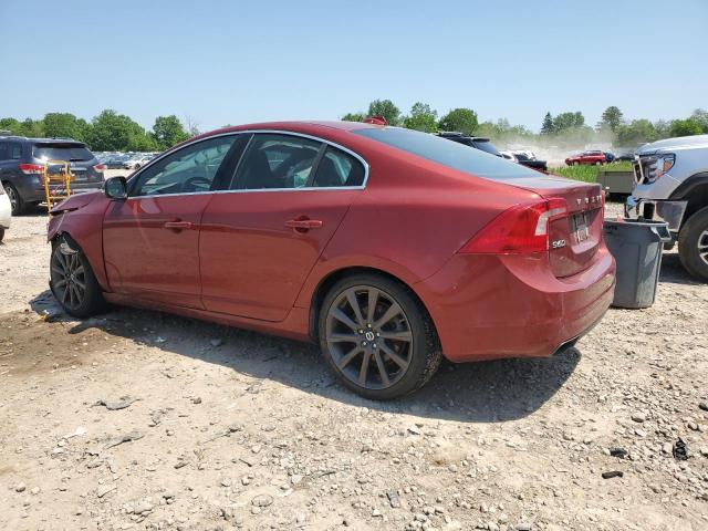 YV126MFK4F1340207 - 2015 VOLVO S60 PREMIER MAROON photo 2