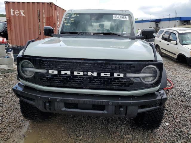 1FMEE5DP1NLB06339 - 2022 FORD BRONCO BASE GRAY photo 5