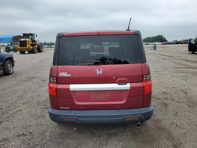 5J6YH18769L004711 - 2009 HONDA ELEMENT EX BURGUNDY photo 6