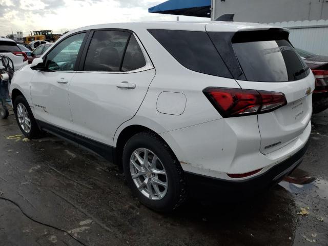 3GNAXUEVXNL188250 - 2022 CHEVROLET EQUINOX LT WHITE photo 2