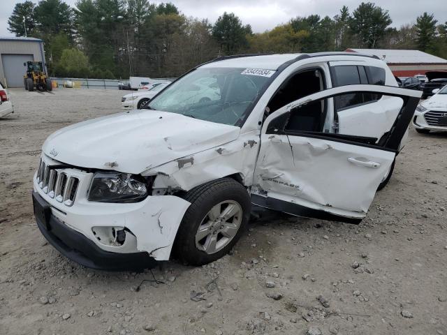 1C4NJCBB8HD136223 - 2017 JEEP COMPASS SPORT WHITE photo 1