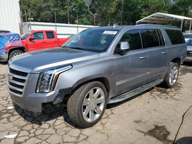 1GYS4JKJ2LR305972 - 2020 CADILLAC ESCALADE ESV PREMIUM LUXURY GRAY photo 1