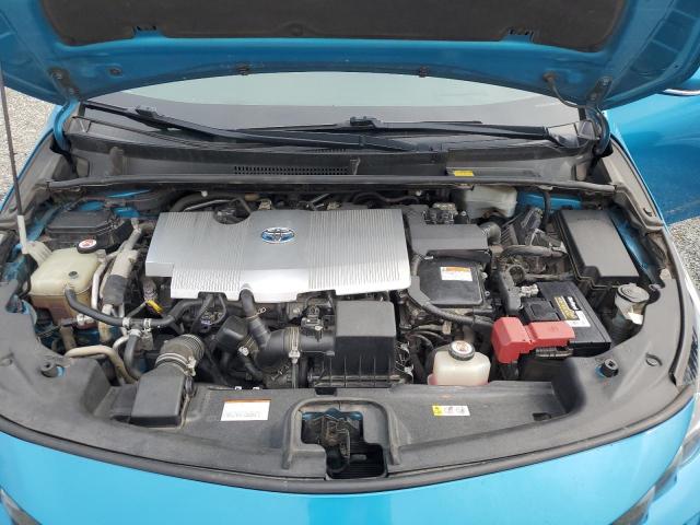JTDKARFP8H3039590 - 2017 TOYOTA PRIUS PRIM ლურჯი ფოტო 11