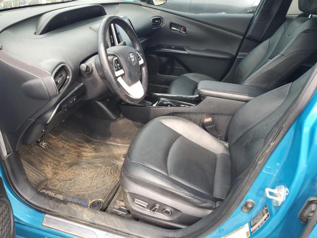 JTDKARFP8H3039590 - 2017 TOYOTA PRIUS PRIM ლურჯი ფოტო 7