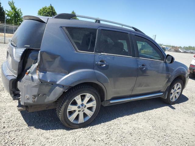 JA4JT3AW6CU017957 - 2012 MITSUBISHI OUTLANDER SE GRAY photo 3