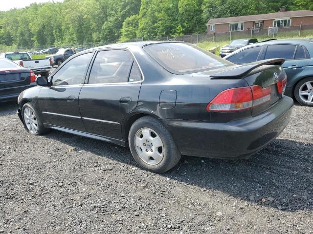 1HGCG16502A014366 - 2002 HONDA ACCORD EX BLACK photo 2