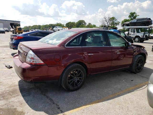 1FAHP28W88G168223 - 2008 FORD TAURUS LIMITED MAROON photo 3