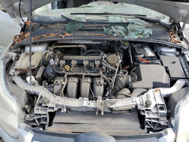 1FADP3F20EL445888 - 2014 FORD FOCUS SE SILVER photo 11