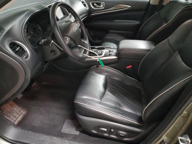 5N1DL0MM5HC542013 - 2017 INFINITI QX60 GREEN photo 7