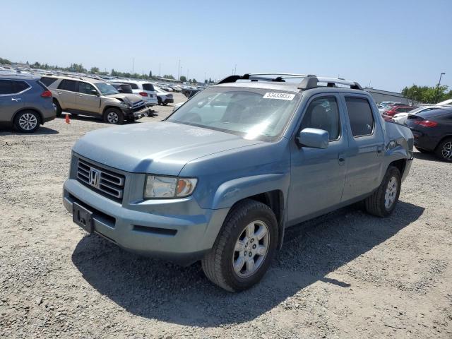 2HJYK16526H563010 - 2006 HONDA RIDGELINE RTL BLUE photo 1