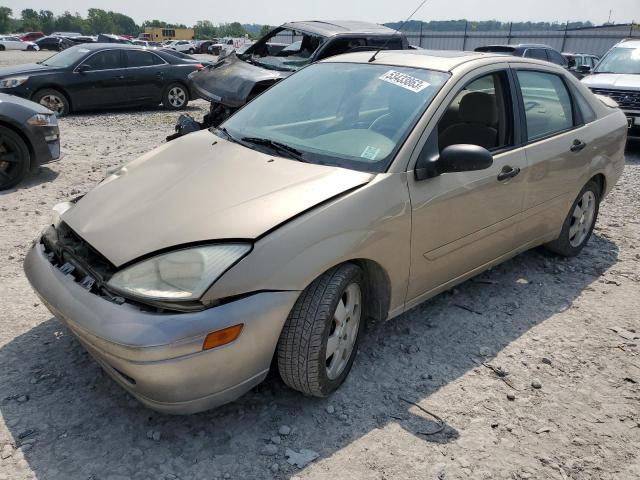 1FAFP38382W242014 - 2002 FORD FOCUS ZTS GOLD photo 1