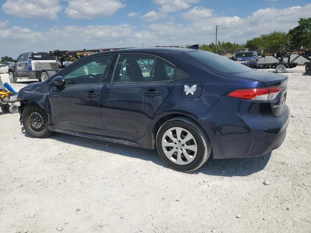 5YFEPMAE2MP192407 - 2021 TOYOTA COROLLA LE ლურჯი ფოტო 2