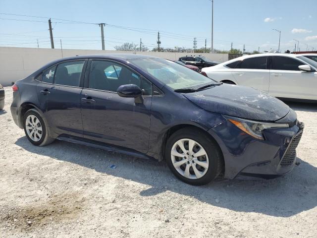 5YFEPMAE2MP192407 - 2021 TOYOTA COROLLA LE ლურჯი ფოტო 4