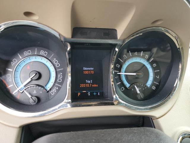 1G4GE5GV1AF281542 - 2010 BUICK LACROSSE CXS SILVER photo 9