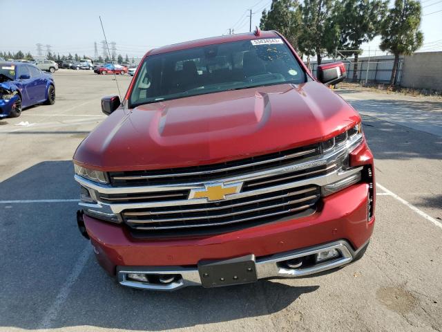 3GCUYHETXMG225166 - 2021 CHEVROLET SILVERADO K1500 HIGH COUNTRY RED photo 5