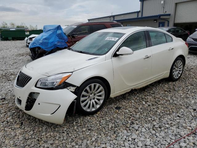 2G4GV5GV9C9190997 - 2012 BUICK REGAL GS WHITE photo 1