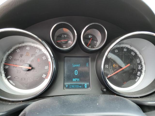 2G4GV5GV9C9190997 - 2012 BUICK REGAL GS WHITE photo 9