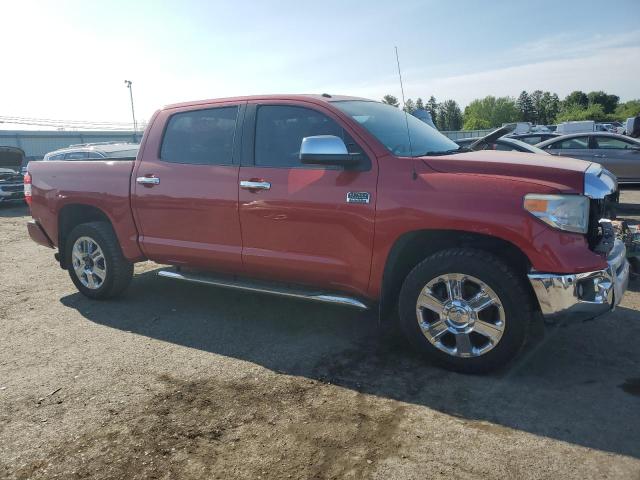 5TFAY5F1XEX343164 - 2014 TOYOTA TUNDRA CREWMAX PLATINUM RED photo 4