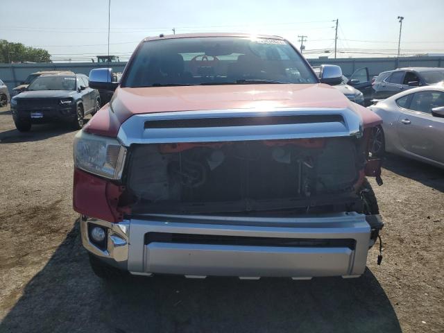 5TFAY5F1XEX343164 - 2014 TOYOTA TUNDRA CREWMAX PLATINUM Qırmızı foto 5