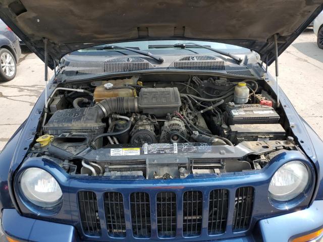 1J4GL58K03W613711 - 2003 JEEP LIBERTY LIMITED BLUE photo 12