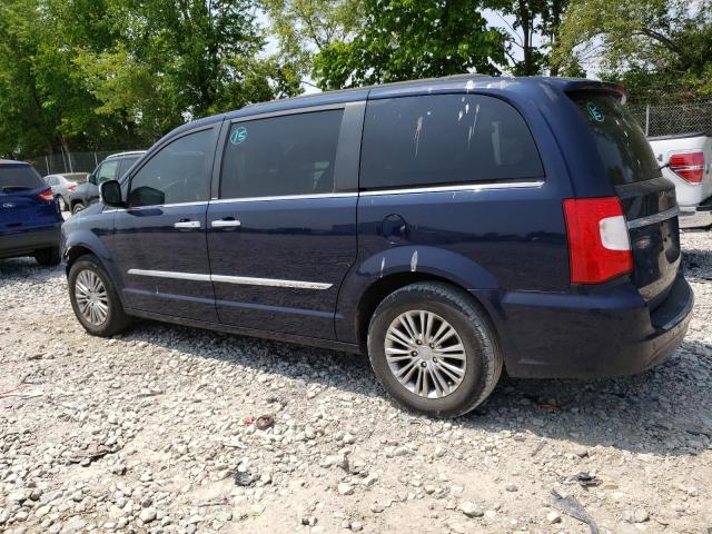 2C4RC1CG5DR716630 - 2013 CHRYSLER TOWN & COU TOURING L BLUE photo 2