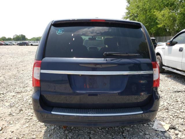 2C4RC1CG5DR716630 - 2013 CHRYSLER TOWN & COU TOURING L BLUE photo 6