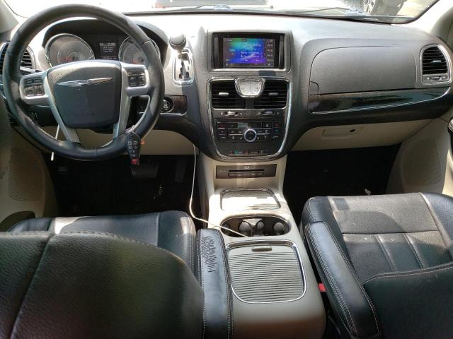 2C4RC1CG5DR716630 - 2013 CHRYSLER TOWN & COU TOURING L BLUE photo 8