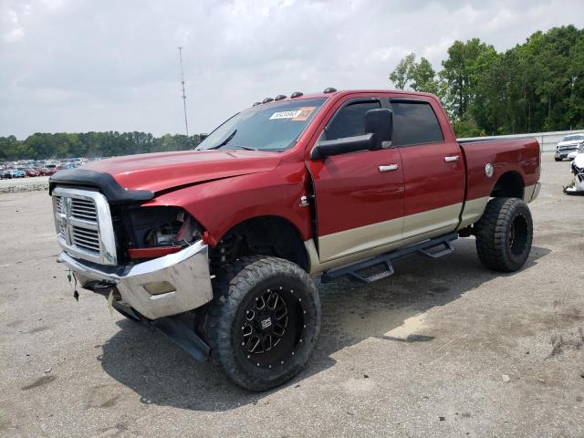 3D7UT2CL8AG135353 - 2010 DODGE RAM 2500 RED photo 1