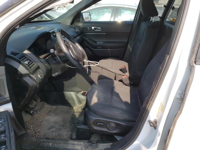 1FM5K8AR7KGB28298 - 2019 FORD EXPLORER POLICE INTERCEPTOR WHITE photo 7