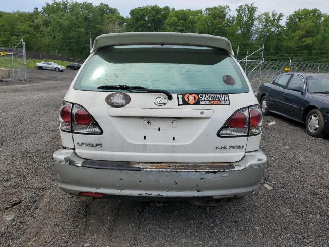 JTJHF10U320257275 - 2002 LEXUS RX 300 WHITE photo 6