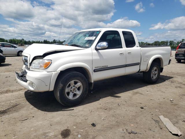 5TBBT44146S485901 - 2006 TOYOTA TUNDRA ACCESS CAB SR5 WHITE photo 1