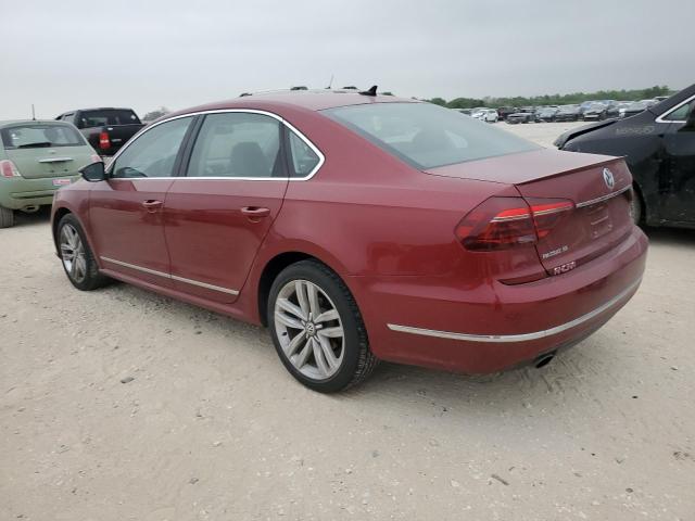 1VWGT7A30HC060665 - 2017 VOLKSWAGEN PASSAT SE BURGUNDY photo 2