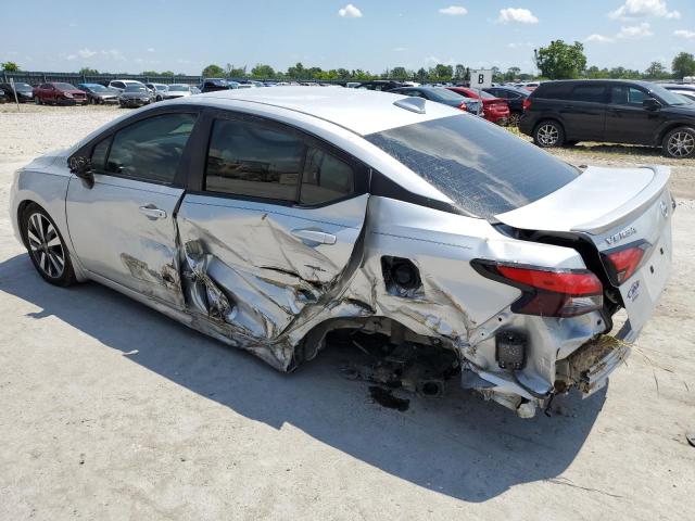 3N1CN8FV2LL849153 - 2020 NISSAN VERSA SR SILVER photo 2