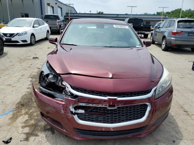 1G11C5SLXFF351447 - 2015 CHEVROLET MALIBU 1LT RED photo 5