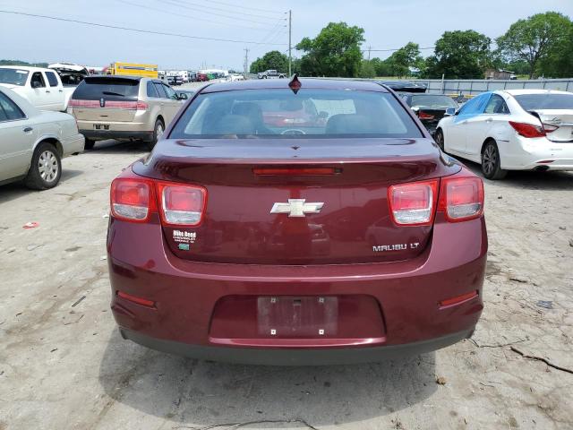 1G11C5SLXFF351447 - 2015 CHEVROLET MALIBU 1LT RED photo 6