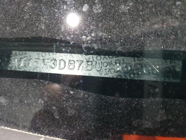 4T1BK3DB7BU435203 - 2011 TOYOTA AVALON BASE BLACK photo 13