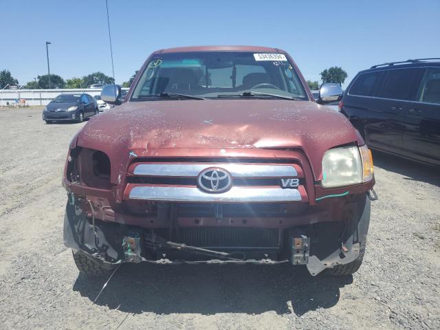 5TBRT34153S378277 - 2003 TOYOTA TUNDRA ACCESS CAB SR5 BURGUNDY photo 5