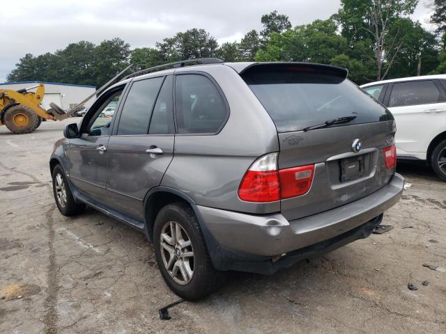 5UXFA135X6LY26347 - 2006 BMW X5 3.0I GRAY photo 2