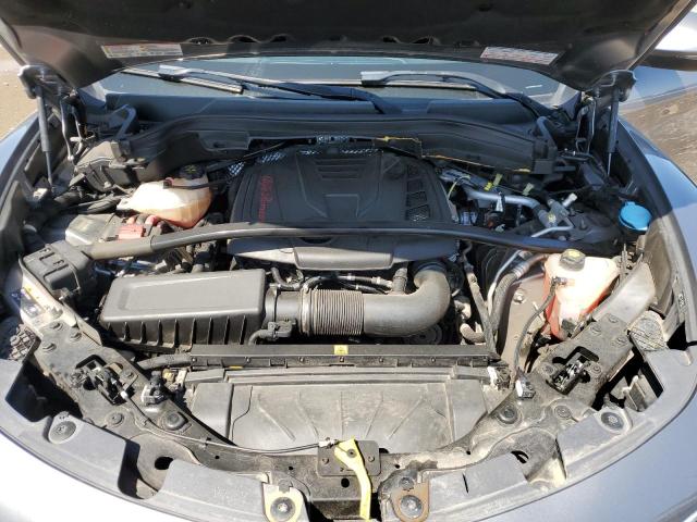 ZASFAKNN6J7C01554 - 2018 ALFA ROMEO STELVIO TI SPORT GRAY photo 12