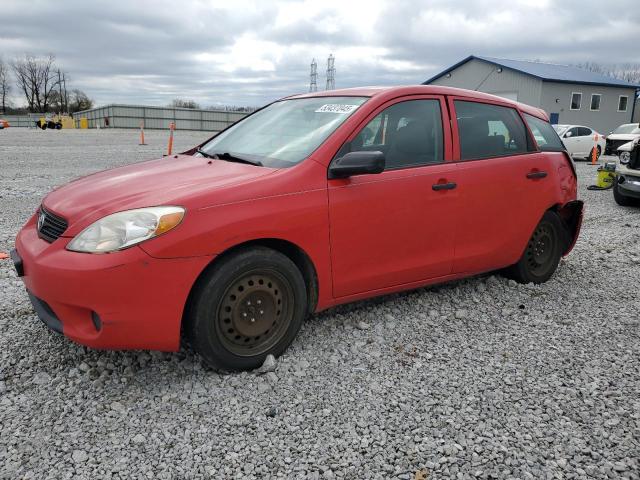 2T1KR32E87C650736 - 2007 TOYOTA COROLLA MA XR RED photo 1