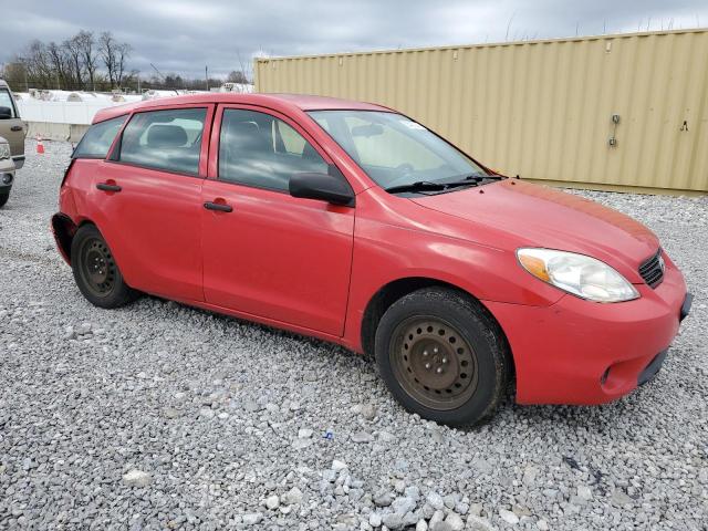 2T1KR32E87C650736 - 2007 TOYOTA COROLLA MA XR RED photo 4