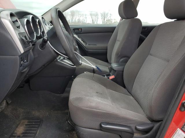 2T1KR32E87C650736 - 2007 TOYOTA COROLLA MA XR RED photo 7