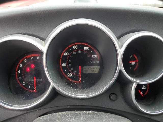 2T1KR32E87C650736 - 2007 TOYOTA COROLLA MA XR RED photo 9