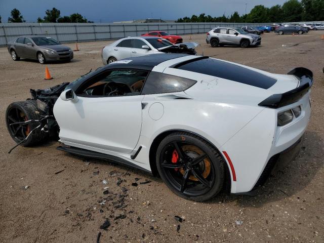 1G1YU2D65H5603521 - 2017 CHEVROLET CORVETTE Z06 3LZ WHITE photo 2